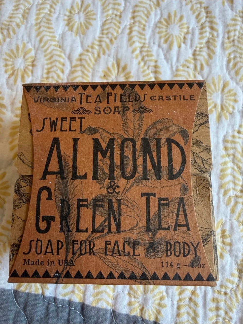 Sweet Almond & Green Tea Soap - Made in Virginia